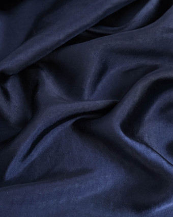 Tissu Satin Marine - Mercerine