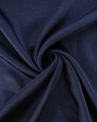 Tissu Satin Marine - Mercerine
