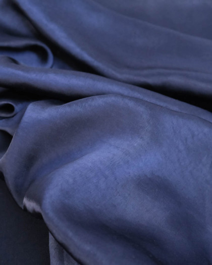 Tissu Satin Marine Premium - Mercerine