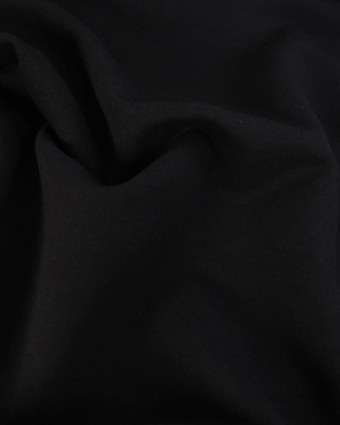 Tissu Jogging French Terry Noir - Mercerine