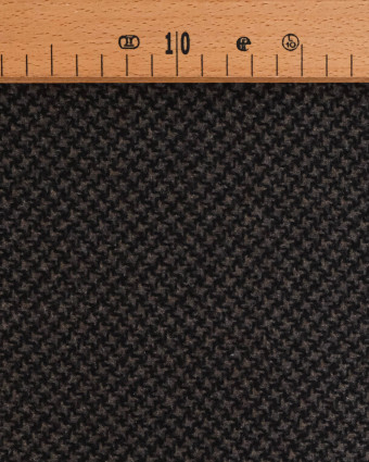 Tissu 100% Laine Motif Damier - Mercerine