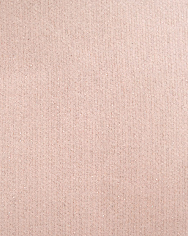Maille Douce Nova Rose Poudré Lurex Argent - Mercerine
