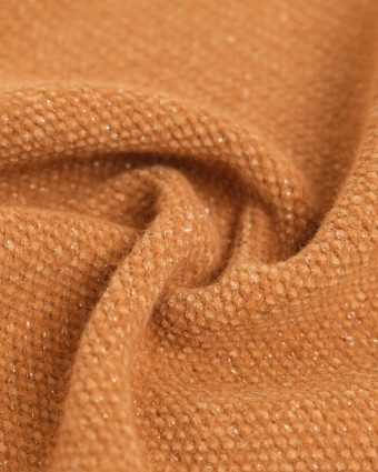 Maille Douce Nova Caramel Lurex Argent - Mercerine