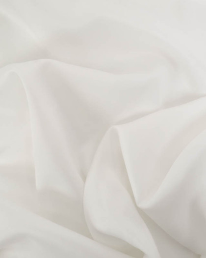 Viscose Satin Unie Ecrue - Mercerine