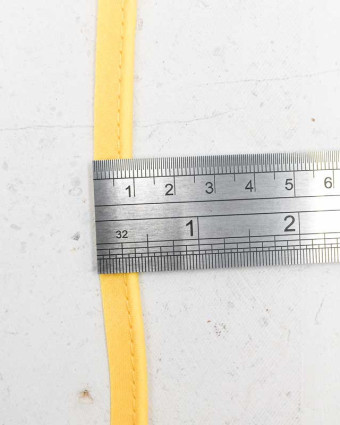 Passepoil jaune x1m