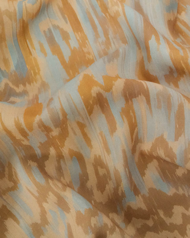 Popeline de Viscose Imprimée Zelli Terra - Mercerine