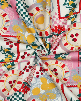Toile Canvas Motif Digital Dolce Vita - Mercerine