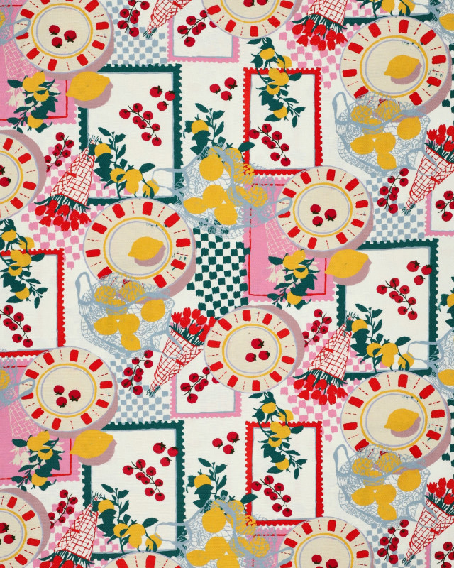 Toile Canvas Motif Digital Dolce Vita - Mercerine