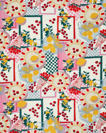 Toile Canvas Motif Digital Dolce Vita - Mercerine