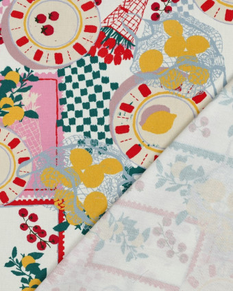 Toile Canvas Motif Digital Dolce Vita - Mercerine