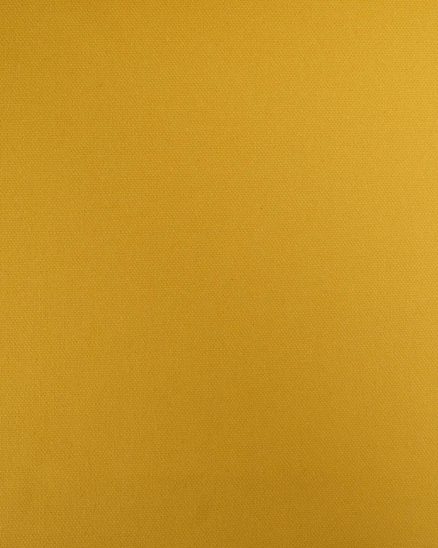 Tissu Coton Uni Canvas Moutarde - Mercerine