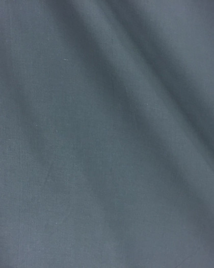 Coupon - Voile de coton Gris foncé - par 10cm