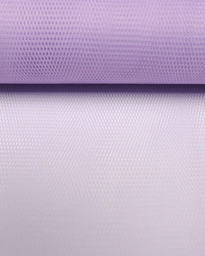 Tulle lilas rigide largeur 150cm - 10cm - Mercerine