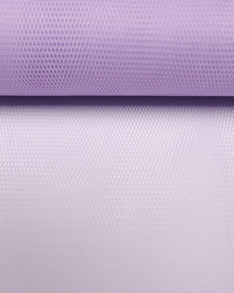 Tulle lilas rigide largeur 150cm - 10cm - Mercerine
