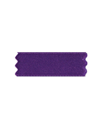 Coupon - Ruban satin violet amarena