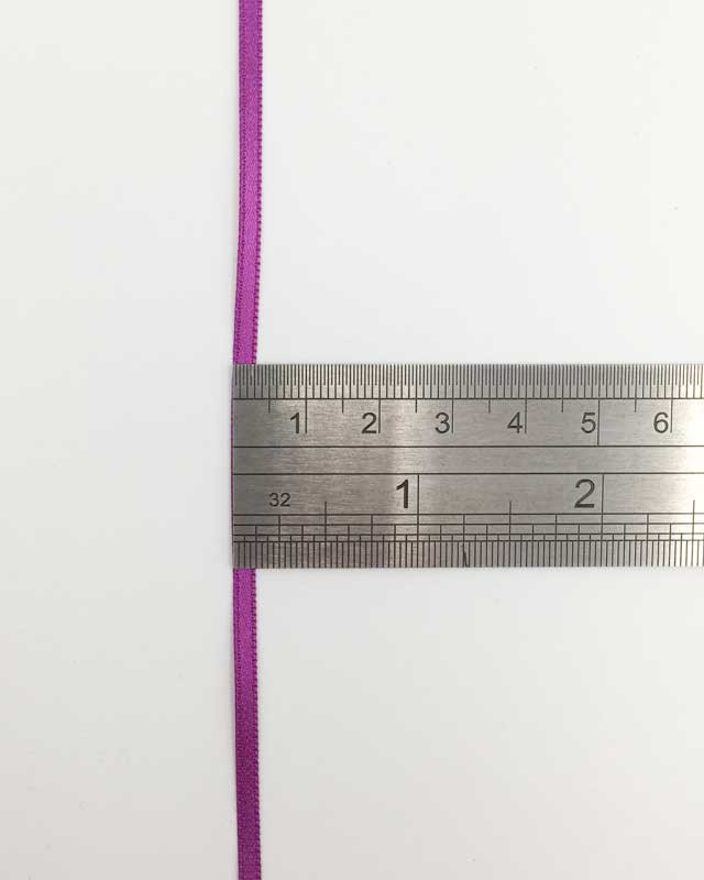 Coupon - Ruban satin violet amarena