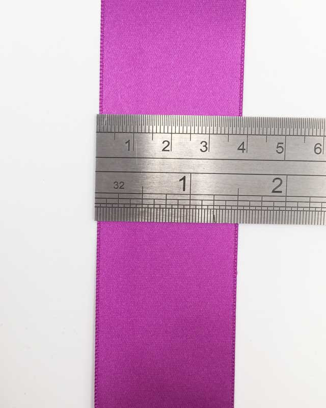 Coupon - Ruban satin violet amarena