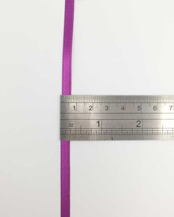 Coupon - Ruban satin violet amarena