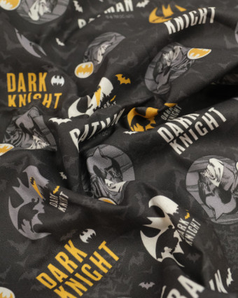 Tissu coton Dark Knight - Mercerine