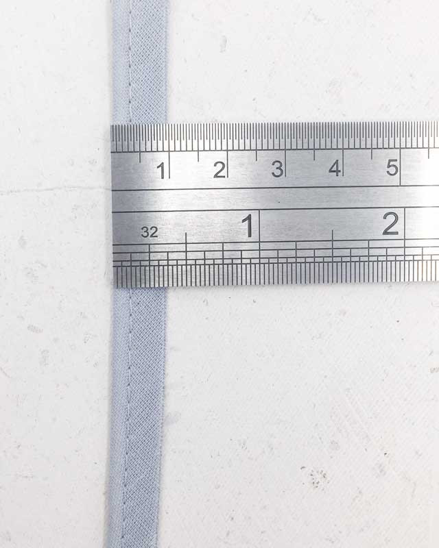 Passepoil gris perlex1m