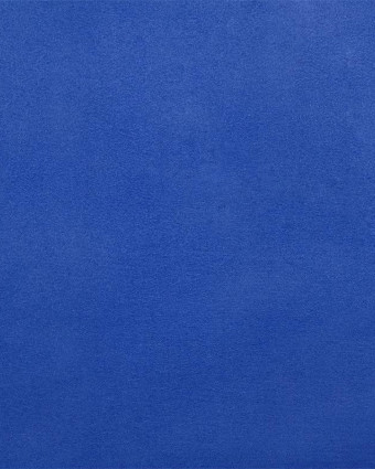 Tissu Velours Microfibre Ameublement Bleu Roi - Mercerine