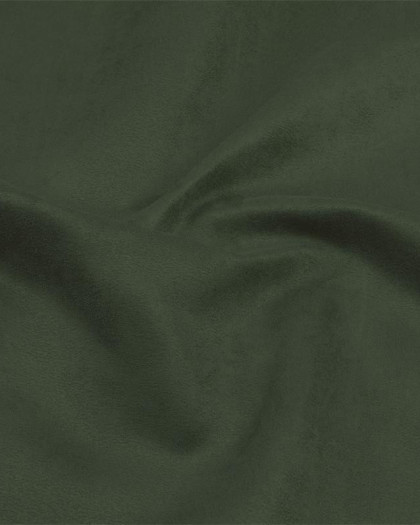 Tissu Velours Microfibre Ameublement Vert Mousse - Mercerine