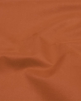 Tissu Velours Microfibre Ameublement Marsala - Mercerine