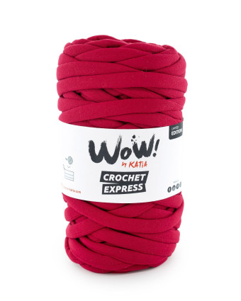 Fil à Tricoter Wow Crochet Express 100% Polyester - Katia - Mercerine