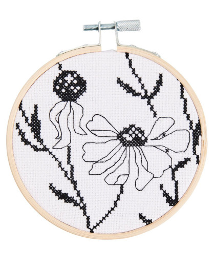 Kit Broderie - Echinacée - Rico Design - Mercerine