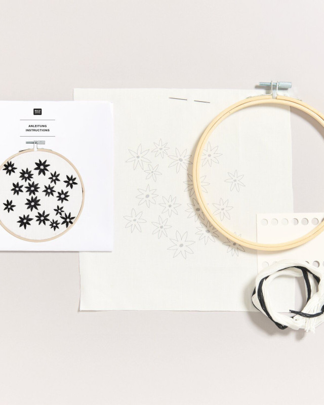 Kit Broderie - Etoile d'Automne - Rico Design - Mercerine