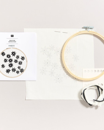 Kit Broderie - Etoile d'Automne - Rico Design - Mercerine
