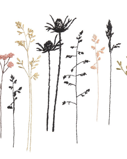 Kit Stick & Stitch - Fleurs et Herbes XL - Rico Design - Mercerine