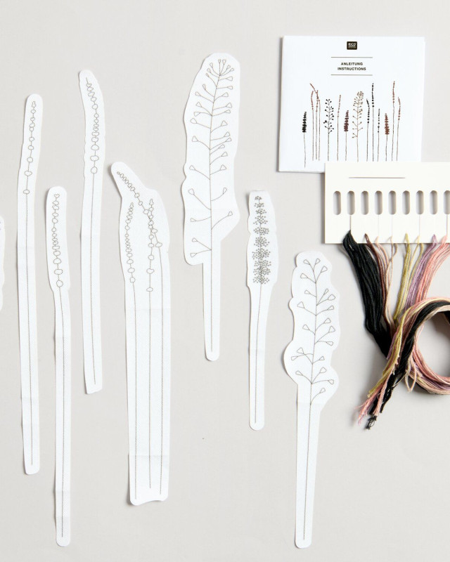 Kit Stick & Stitch - Herbes XL - Rico Design - Mercerine