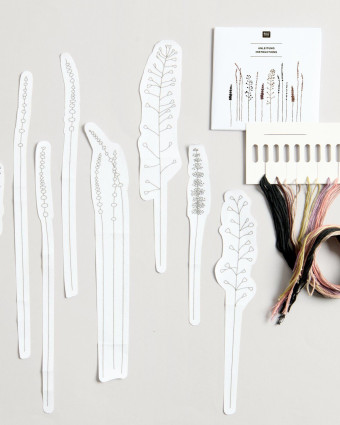 Kit Stick & Stitch - Herbes XL - Rico Design - Mercerine