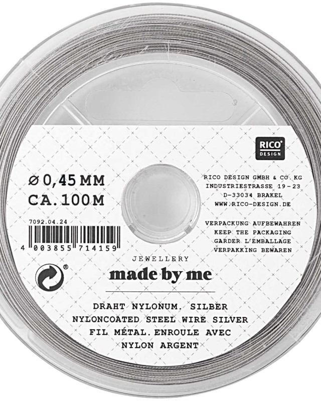 Fil Gainé de Nylon 0.45mm - Rico Design - Mercerine