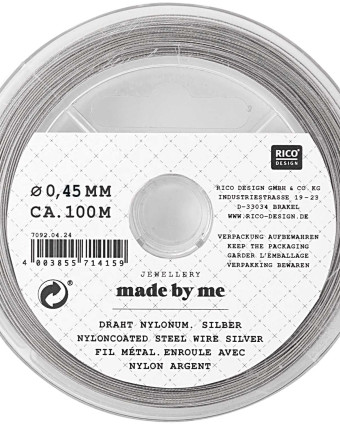 Fil Gainé de Nylon 0.45mm - Rico Design - Mercerine