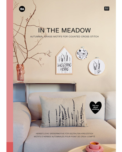 Livre de Broderie - In the Meadow 186 - Rico Design - Mercerine