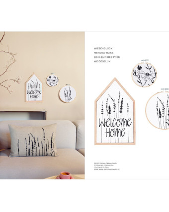 Livre de Broderie - In the Meadow 186 - Rico Design - Mercerine