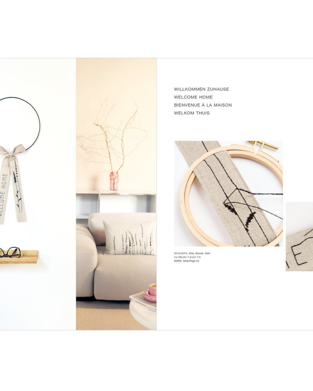 Livre de Broderie - In the Meadow 186 - Rico Design - Mercerine