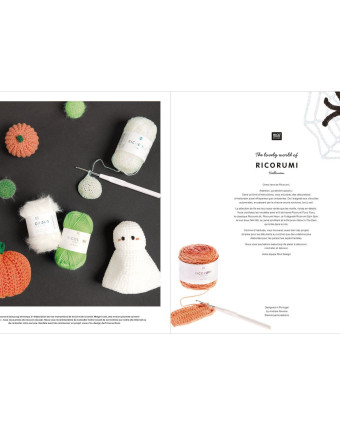 Livre Crochet - Ricorumi Halloween - Rico Design - Mercerine