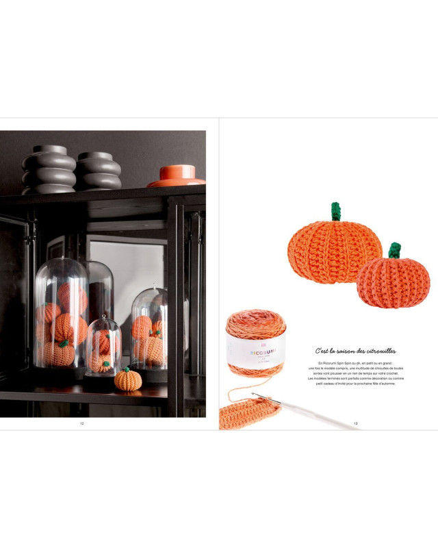 Livre Crochet - Ricorumi Halloween - Rico Design - Mercerine