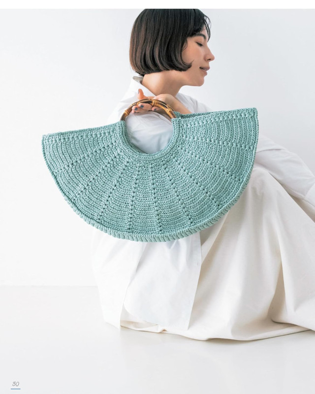 Livre Crochet - Sacs en Raphia Mailles en Serrées - Mercerine