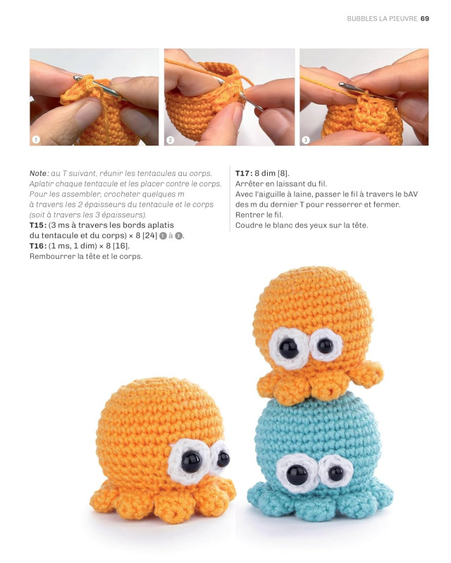 Livre Crochet - Les mini-amigurumis au crochet - Mercerine