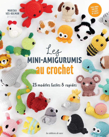 Livre Crochet - Les mini-amigurumis au crochet - Mercerine