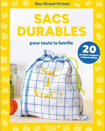 Livre Couture - Sacs durables pour toute la famille - Mercerine