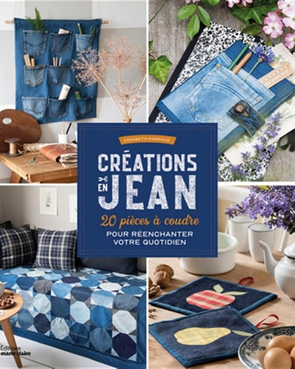 Livre Couture - Création en jeans, 20 pièces à coudre - Mercerine