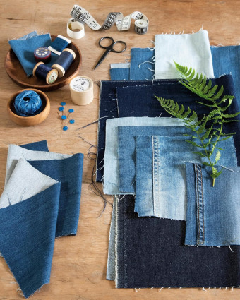 Livre Couture - Création en jeans, 20 pièces à coudre - Mercerine