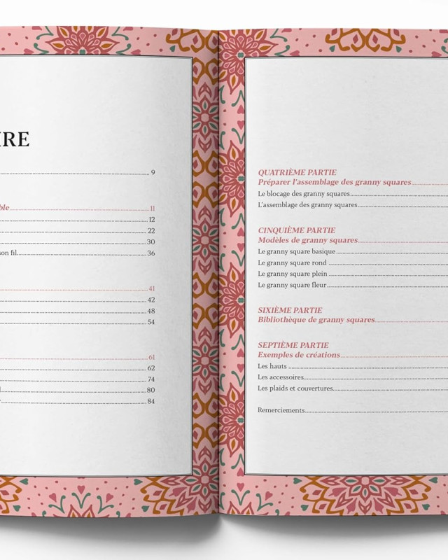 Livre Crochet - Petit précis des granny squares - Mercerine