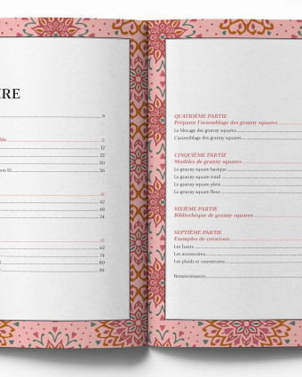 Livre Crochet - Petit précis des granny squares - Mercerine