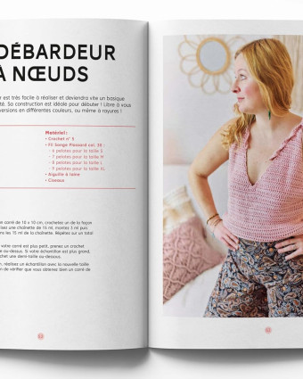 Livre Crochet - Ma garde robe au crochet, 8 modèles - Mercerine